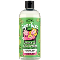 Rodzinka szampon-żel codzienny aloes i zielona herbata 400ml