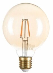 Żarówka LED kula filament VINTAGE 4W E27 G95