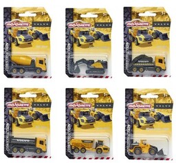 MAJORETTE Samochód Pojazdy budowlane VOLVO 212057283 (1 samochód)