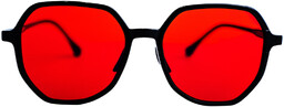 DERMOMEDICA Glasses Red Cool okulary z soczewkami wspierającymi