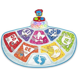 Chicco 10109000100 muzyczna mata do zabawy, kolorowa