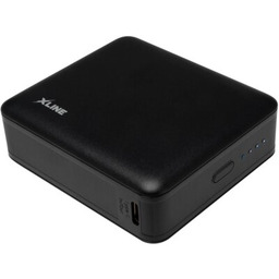 XLINE Powerbank XPB310K 10000 mAh 22.5W Czarny Lampa