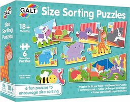 Galt Toys, Size Sorting Puzzle, Jigsaw Puzzle for