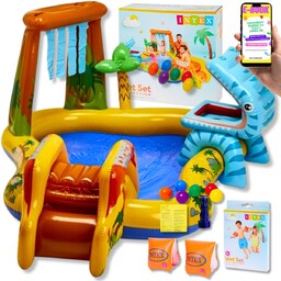 Basen Dla Dzieci Ogrodowy Dmuchany Dla Dzieci