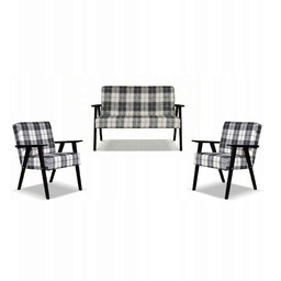 Zestaw mebli PRL retro SOLER sofa fotele Family