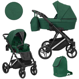 Wózek dziecięcy Kunert Lazzio Premium 2w1 - Srebrna