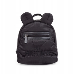 Childhome Plecak dziecięcy My First bag Pikowany Czarny