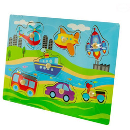 Puzzle Drewniane Ulica 30X30 Na Pinezkach 8 El