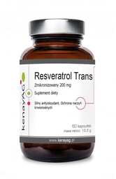Kenay Resveratrol Trans - Zmikronizowany 200 mg Suplement