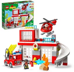 Lego 10970 Duplo Remiza strażacka i helikopter Straż