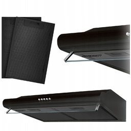 Okap Podszafkowy Kuchenny 60cm Pochłaniacz Nowoczesny Wydajny