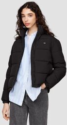 TOMMY JEANS Czarna pikowana damska kurtka