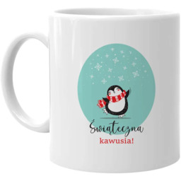 Świąteczna kawusia - kubek z nadrukiem