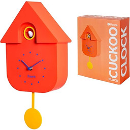 Fisura - Czerwony zegar z kukułką z niebieską