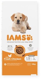 IAMS Advanced Nutrition Puppy Junior Large Breed Chicken