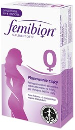 Femibion 0 Planowanie ciąży, 28 tabletek