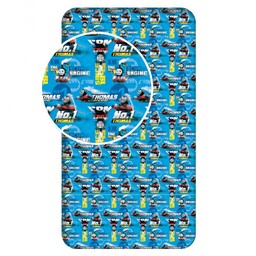 Jerry Fabrics Prześcieradło bawełniane z gumką 90x200 Tomek
