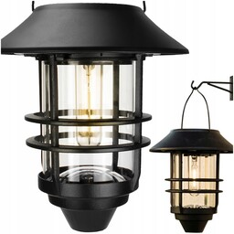 Dekorcyjna Lampa Led Ogrodowa Z Panelem Solarnym Lampka