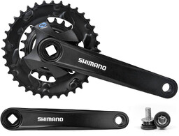 Shimano Mechanizm korbowy Altus FC-M315-2 175mm 36/22 czarny