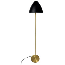 Dyberg Larsen - Oulu Lampa Podłogowa Black/Brass DybergLarsen