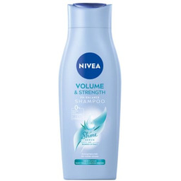 NIVEA Volume & Strength Łagodny szampon do włosów,