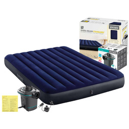 Materac Dmuchany Dwuosobowy 152x203x25 Intex 64759 + POMPKA