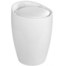 WENKO Pufa CANDY WHITE - kosz na pranie,