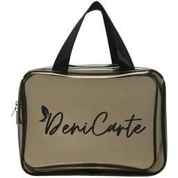 Deni Carte Kosmetyczka podróżna przeźroczysta do samolotu pojemna