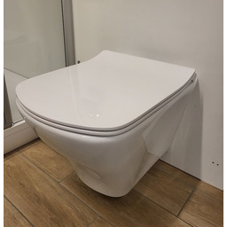 Wyprzedaż! Ravak miska ceramiczna wisząca WC Classic RimOff