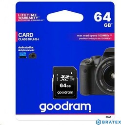 GOODRAM Karta SD 64GB Class 10 UHS