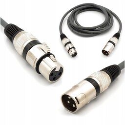 Kabel Mikrofonowy Xlr 12M Wtyk Gniazdo MK06 Vitalco