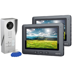 Wideodomofon Videodomofon Domofon Dwurodzinny 7''