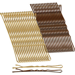 Activ E-64 Wsuwki fryzjerskie do włosów złote mix,