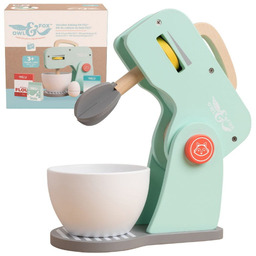 Owl & Fox Drewniany Zestaw Do Pieczenia Mikser