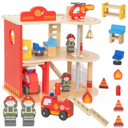 Zestaw Viga Drewniany Garaż Remiza Straży Pożarnej 14