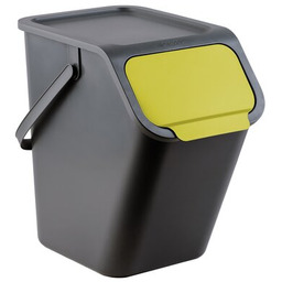 PRACTIC Kosz na śmieci Bini 15100633 25L Czarno-żółty