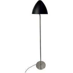 Dyberg Larsen - Oulu Lampa Podłogowa Black/Brushed Steel