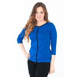 Bluzka, rękaw 3/4, Kreator Studio Mody, rozm. 48