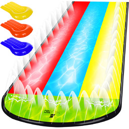 Ślizg Wodny Ślizgawka Wodna z Fontanną Potrójny Zjazd