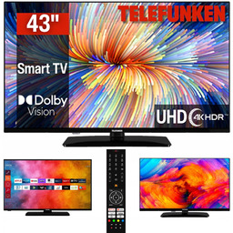 Telewizor Smart Tv Led 43" Telefunken D43U750R1CW 4K