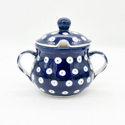 Cukiernica oryginalna ceramika bolesławiecka I gatunek, tradycyjny wzór