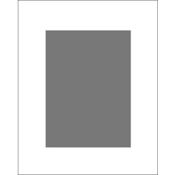 Passe-partout białe 60x80 cm