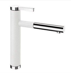 BLANCO 518441 Bateria zlewozmywakowa Blanco LINEE-S kolor CHROM/BIAŁY