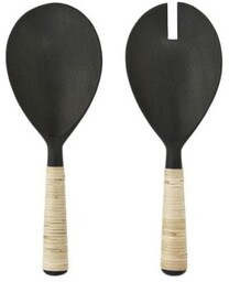 Madam Stoltz - Zestaw dwóch łyżek drewnianych