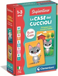 Clementoni Sapientino Baby Montessori - Domki dla szczeniaków,