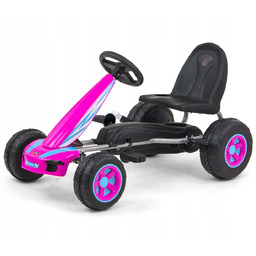 Gokart na pedały Viper Pink