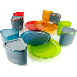 GSI Outdoors Zestaw naczyń Infinity Compact dla 4