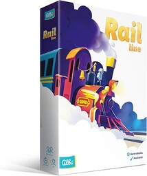 Rail Line (ENG/DE), flip-and-Write gra kolejowa, gra rodzinna