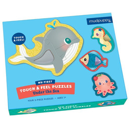 Mudpuppy, puzzle, sensoryczne, Pod wodą, 12 el.