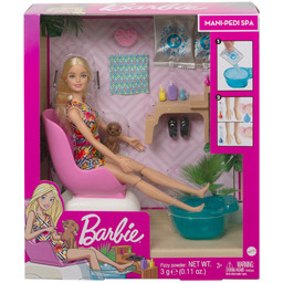 Lalka Mattel Barbie Spa manicure i pedicure GHN07